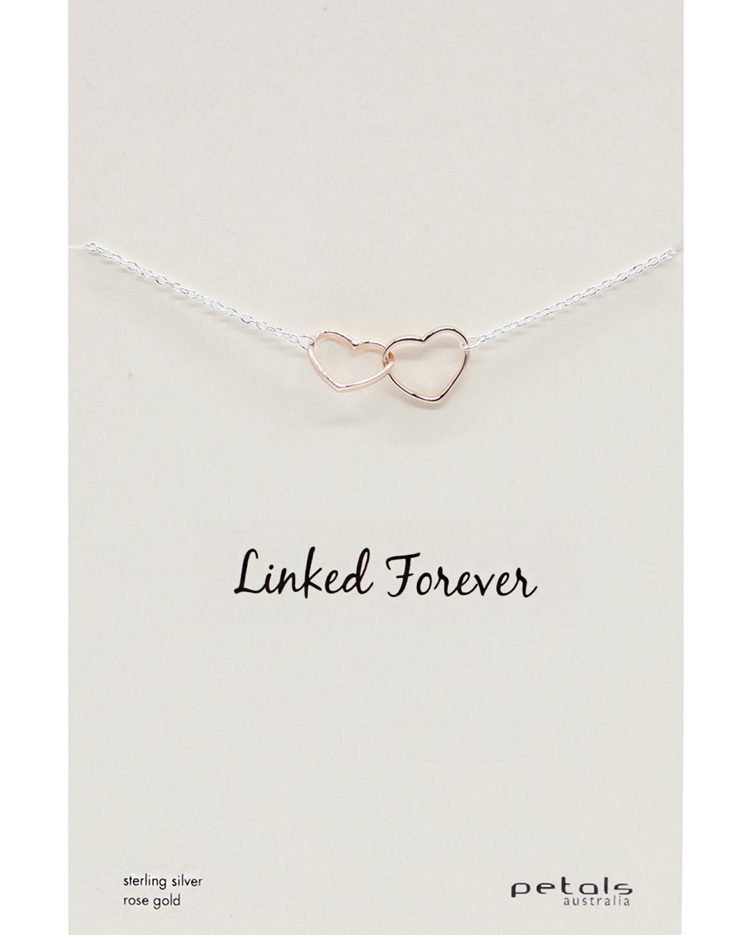 Linked Forever Heart Necklace