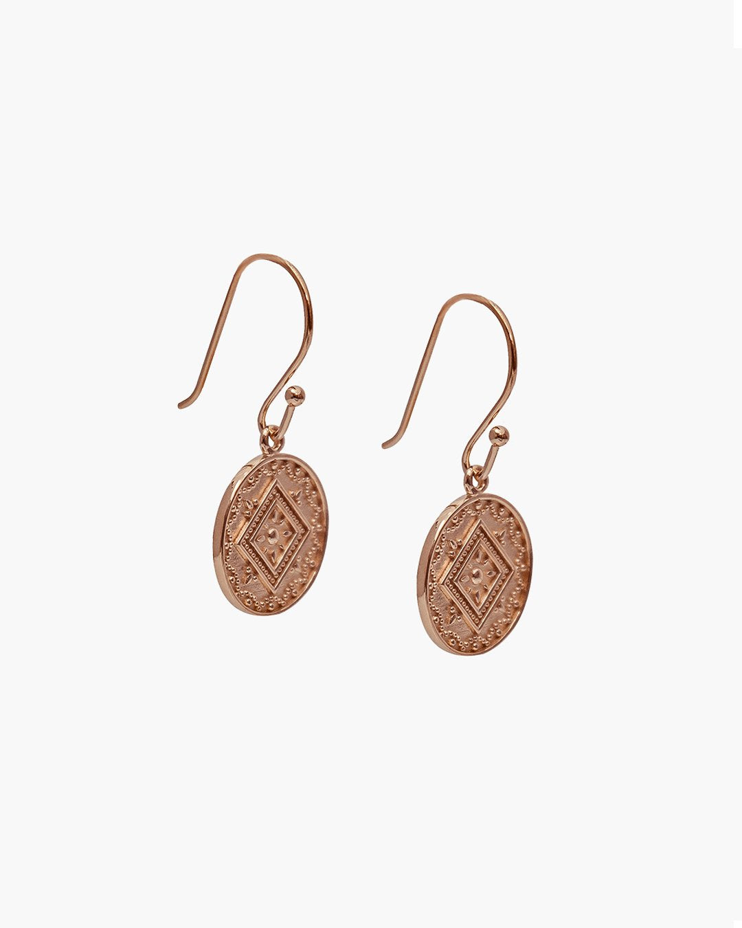 Aztec Drop Earrings