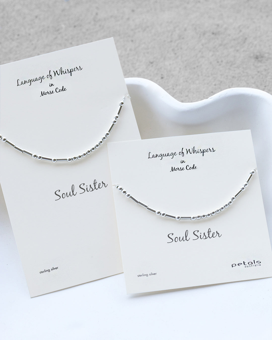 Soul Sister Morse Code Necklace